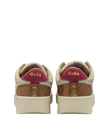 Gola Superslam Blaze II Trainers - Gold/Off White/Cerise
