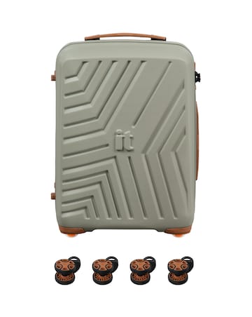 IT Luggage Convertible Cabin Suitcase with Removable Wheels
