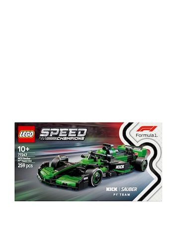 LEGO Speed Champions KICK Sauber F1 Team C44 Race Car 77247
