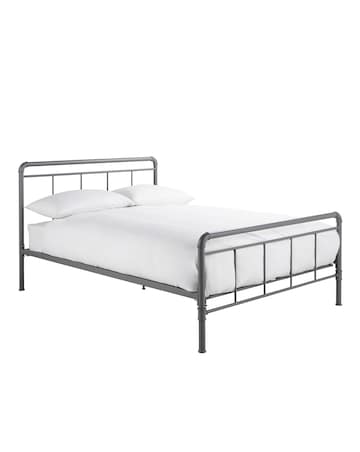 Bowen Metal Bed Frame with 3 Layer Memory Foam Hybrid Mattress