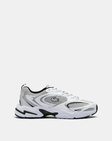 Lacoste Storm 96 Trainers - White/Dark Green