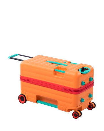 IT Luggage Trunkryder Kids Ride-On Suitcase - Blazing Orange