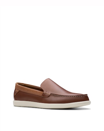 Clarks Bratton Loafer - Dark Tan