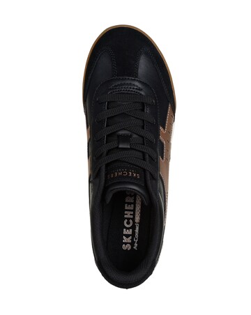 Skechers Zinger Metallic Roads Lace Up Trainer Standard Fit