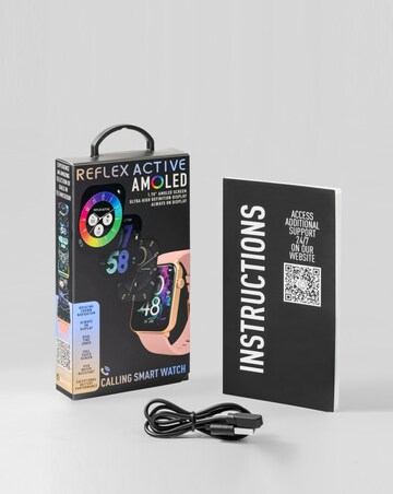 Reflex Active Series 30 AMOLED Calling Smart Watch - Pink