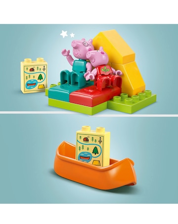 LEGO DUPLO Peppa Pig Camping Trip Toddler Learning Toy 10452