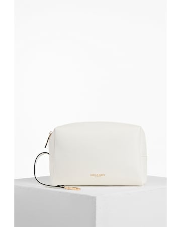 Luella Grey Lillie White Whipstitch Tote