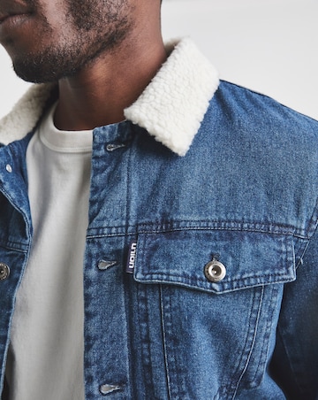 Union Borg Lined Denim Jacket