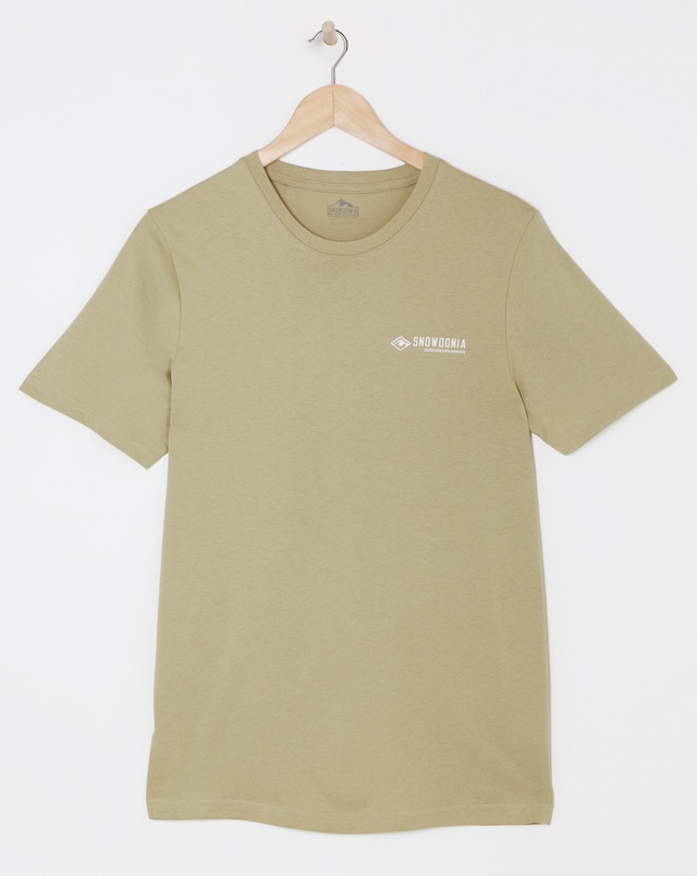 Snowdonia Stone Graphic Print T Shirt