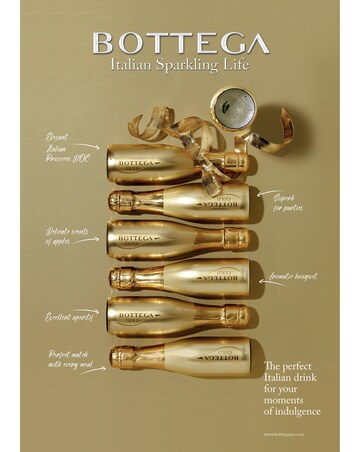 Bottega Gold Prosecco Miniatures