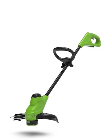 Greenworks 48V 36cm Cordless Brushless Lawnmower & 25cm Line Trimmer