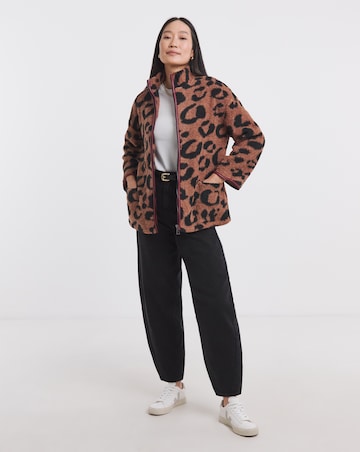 Borg Zip Through Jacket