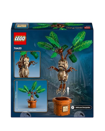 LEGO Harry Potter Mandrake Plant Toy, Magical Gift 76433