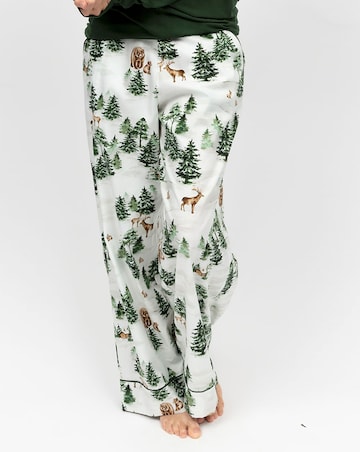 Cyberjammies Fern Pyjama Pant Alpine Print