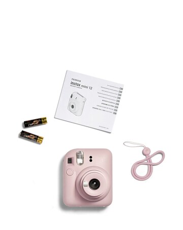 Fujifilm Instax Mini 12 Instant Camera - Blossom Pink