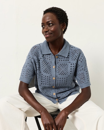 FatFace Astrid Crochet Shirt