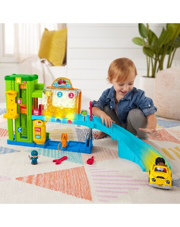 Fisher-Price Little People Light-Up Learning Garage