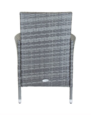 Charles Bentley 6 Seater Round Rattan Dining Set