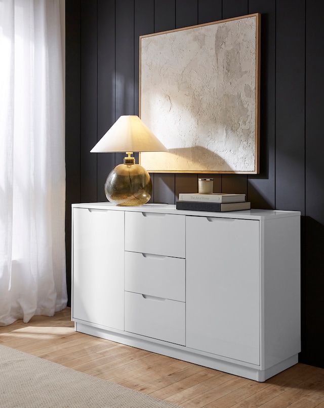 Ellia Large Sideboard - White