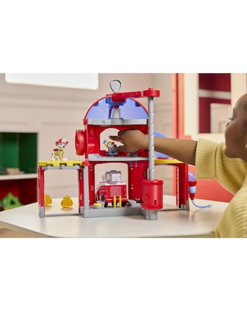 Paw Patrol Fire Rescue Command Centre with Marshall Figure
