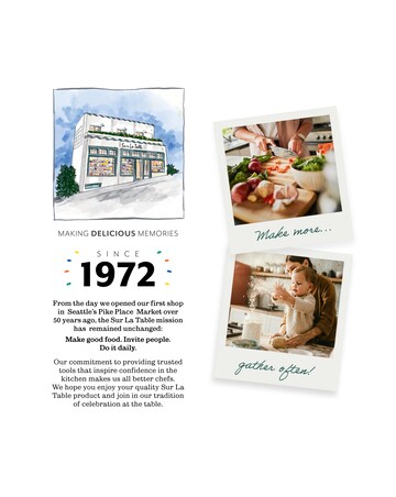 Sur La Table 2 Piece Salt & Pepper Mill Set Green