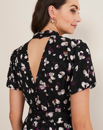 Phase Eight Kensley Print Puff Sleeve Dress