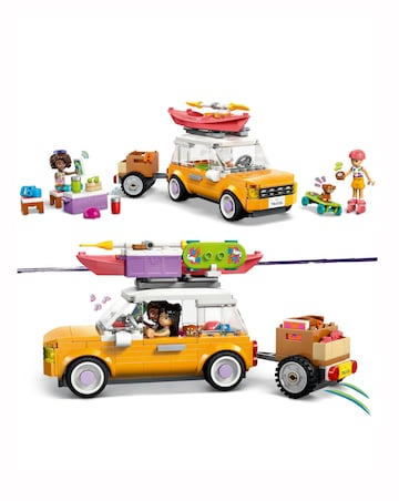 LEGO Friends Friendship Road-Trip Travel Car Building Set, Vehicle Playset 42659