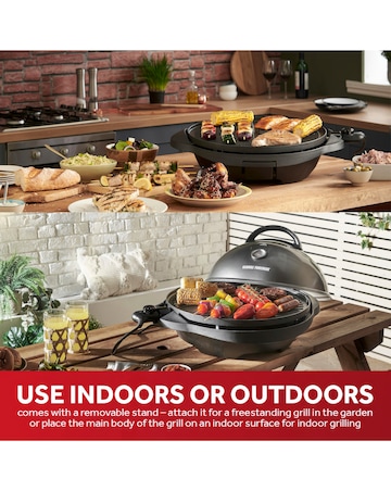George Foreman 22460 Indoor/Outdoor BBQ Grill