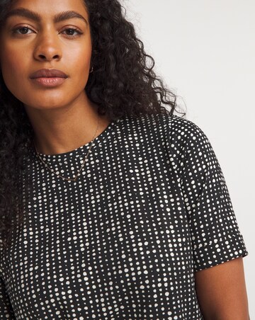 Turned Back Cuff Boxy T