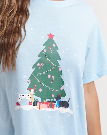 Pretty Secrets Christmas Value Cuffed Pyjama Set