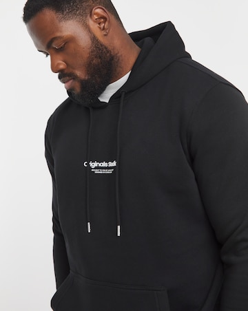 Jack & Jones Vesterbro Logo Hoodie - Black