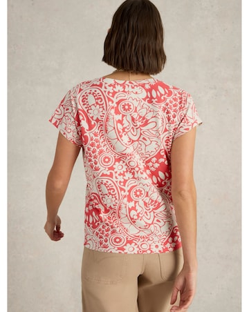 White Stuff Nelly Notch Neck Tee