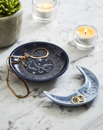 Blue Moon Stacking Trinket Dish