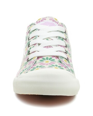 Rocket Dog Jazzin Lace Up Canvas Trainers