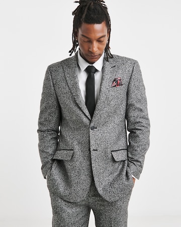 Joe Browns Grey Textured Suit Jacket