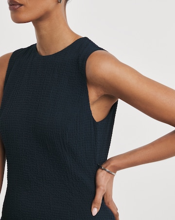 Whistles Erin Texture Midi Dress