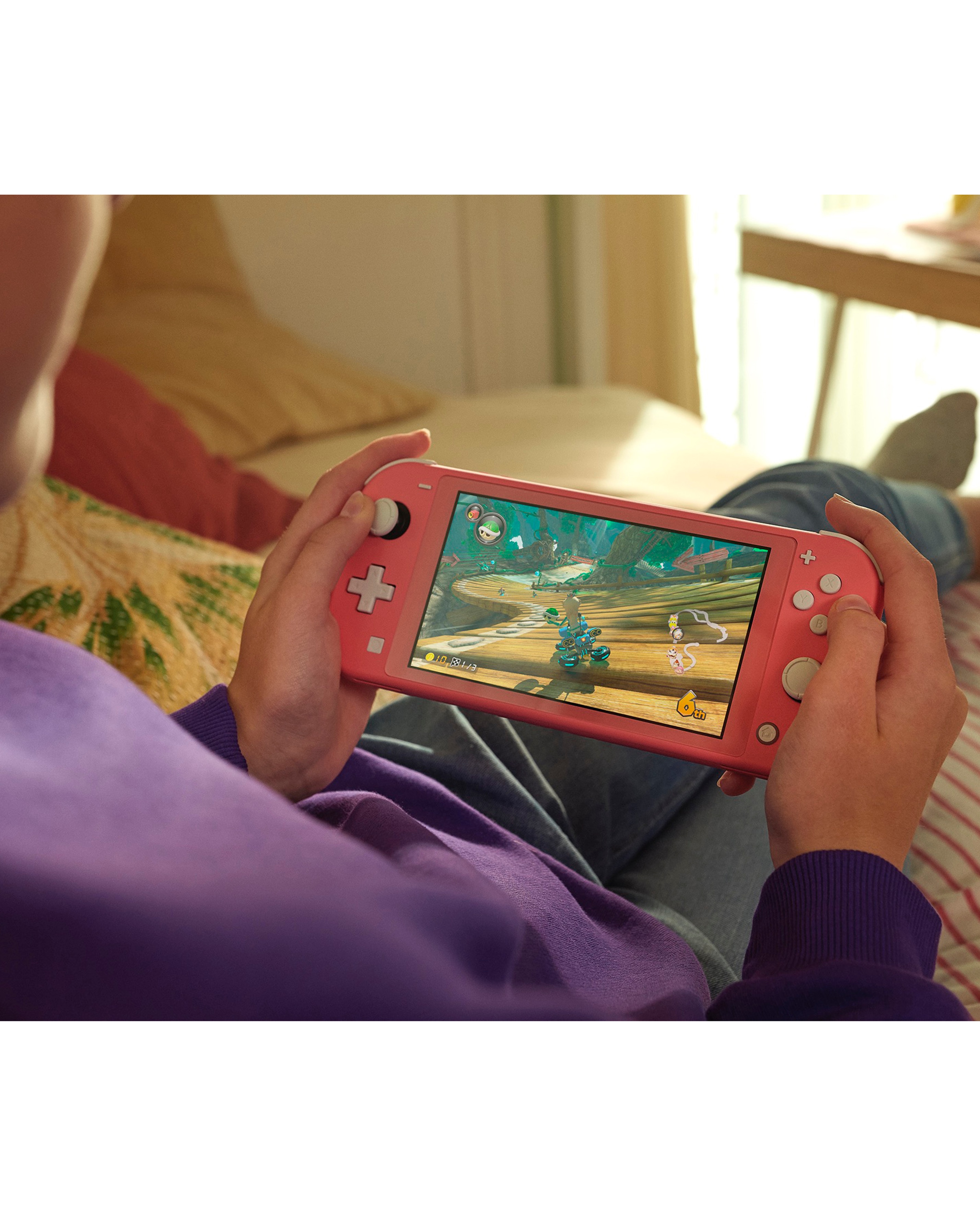 Nintendo Switch Lite Console - Coral | JD Williams