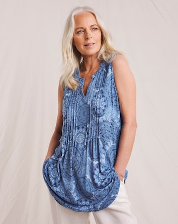 Julipa Jersey Pintuck Top