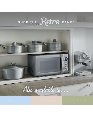 Swan Retro Grey 4.5L Digital Air Fryer