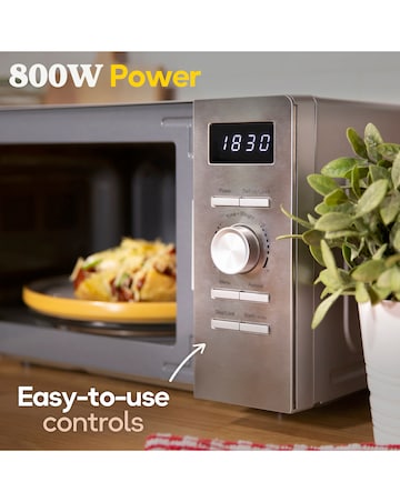 Russell Hobbs RHMD828SS 20L Digital Microwave - Stainless Steel