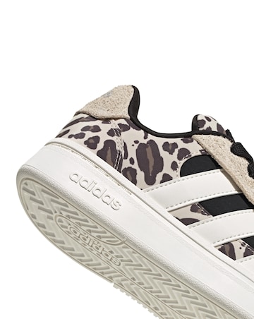 adidas Leopard Print Grand Court Alphas SK8 Trainers
