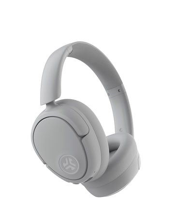JLab JBuds Lux Active Noise Cancelling Over-Ear Headphones - Cloud White