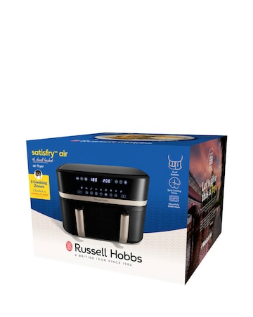 Russell Hobbs SatisFry Air 9L Dual Basket Air Fryer