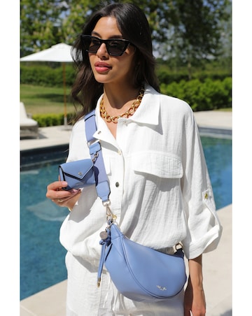 Luella Grey Lolly Cornflower Sling Bag