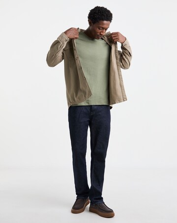 Textured Crew Neck T-Shirt