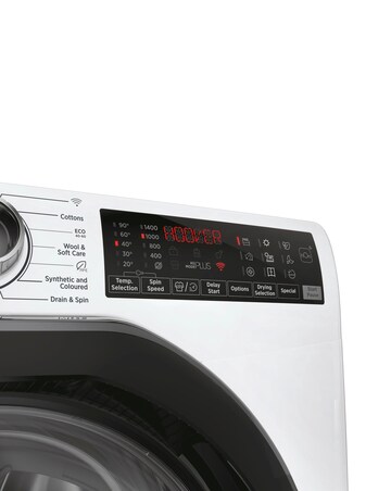 Hoover H3DPS4966TAMB-80 9/6kg, 1400rpm, WiFi Washer Dryer - White