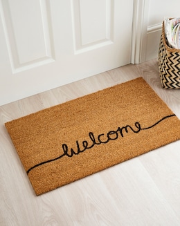My Mat Coir Welcome Doormat