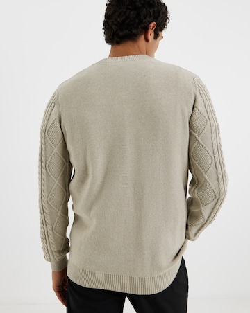 Cable Crew Neck Jumper