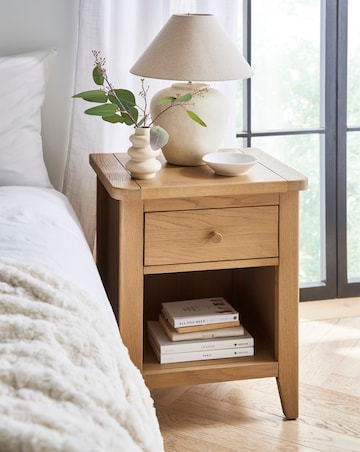 Caitlin Ready Assembled Wooden Side Table