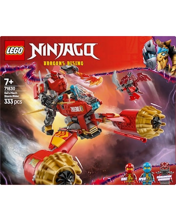 LEGO NINJAGO Kai's Mech Storm Rider Combo Ninja Toy Building Kit 71830